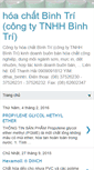 Mobile Screenshot of hoachat.binhtri.com