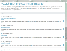 Tablet Screenshot of hoachat.binhtri.com